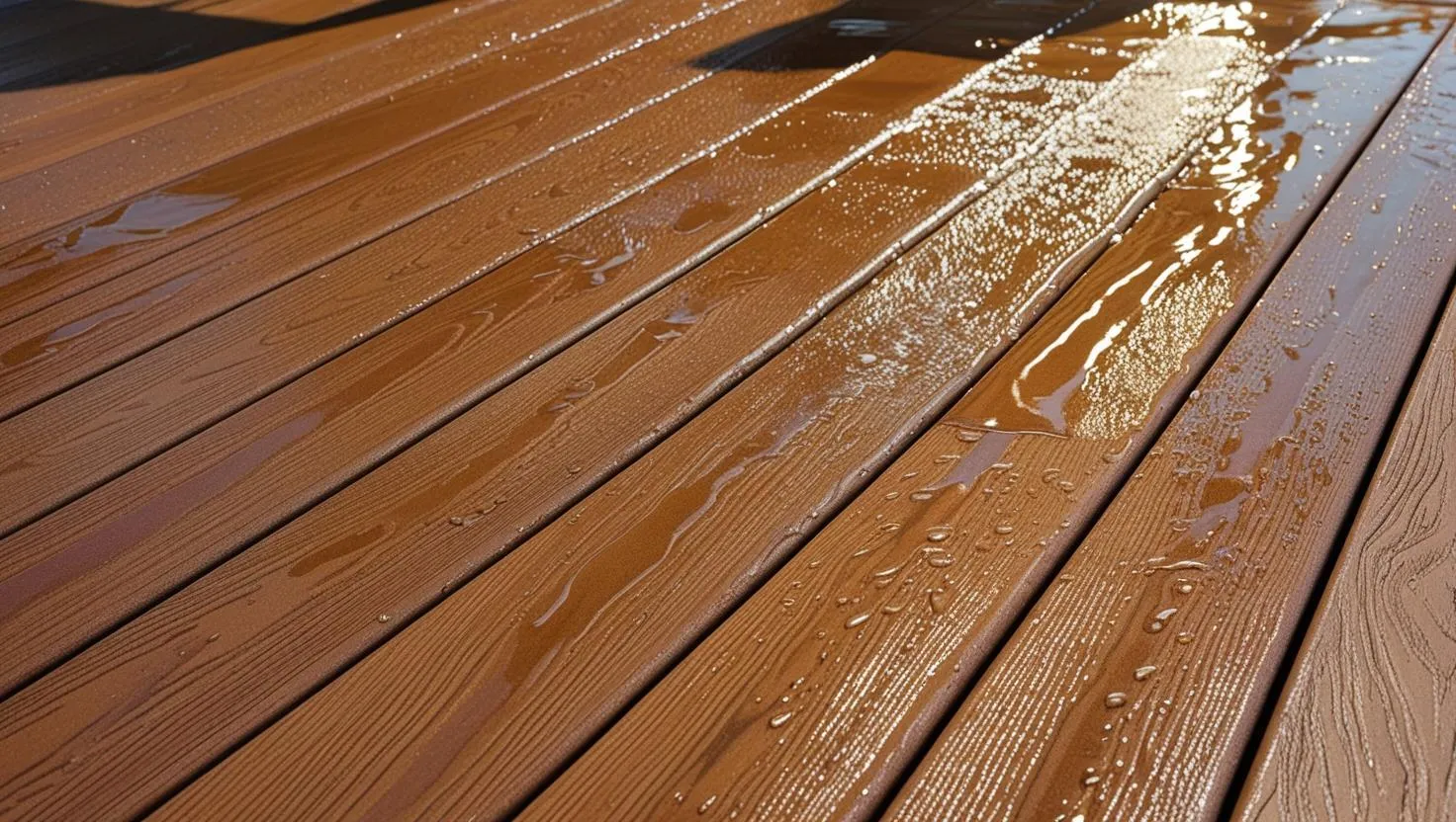 wet wpc decking floor