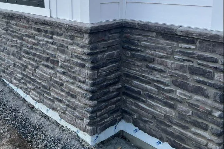 Mobile Home Skirting Ideas - Brick Veneer Panels