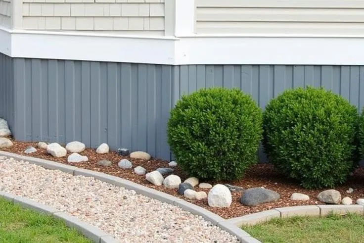 Mobile Home Skirting Ideas - Vinyl Skirting Panels