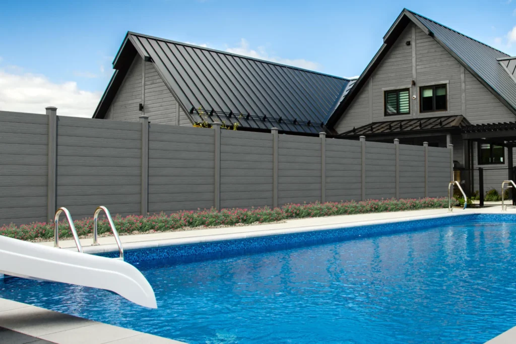 composite fencing panels for home swimming pool