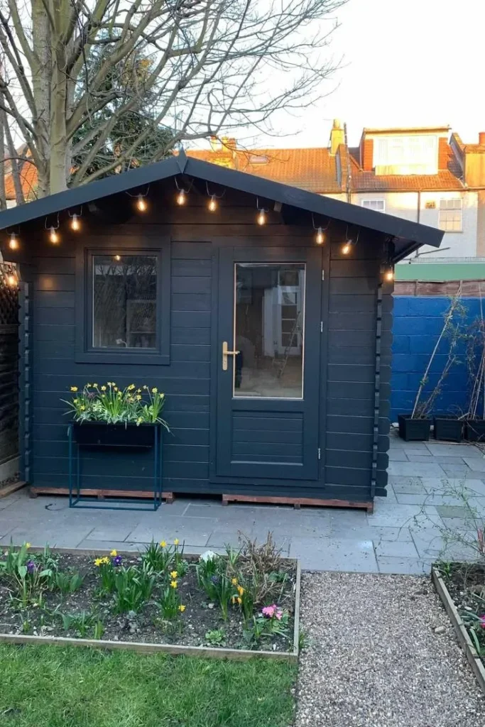Garden Shed Color Ideas - Charcoal Gray