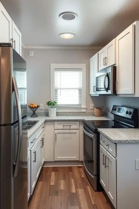 Mobile Home Remodel Ideas - Create Built-In Storage or Open Shelving