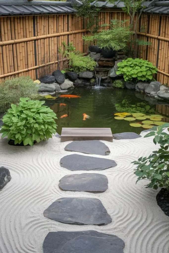Garden Pond Ideas - Zen-Inspired Pond