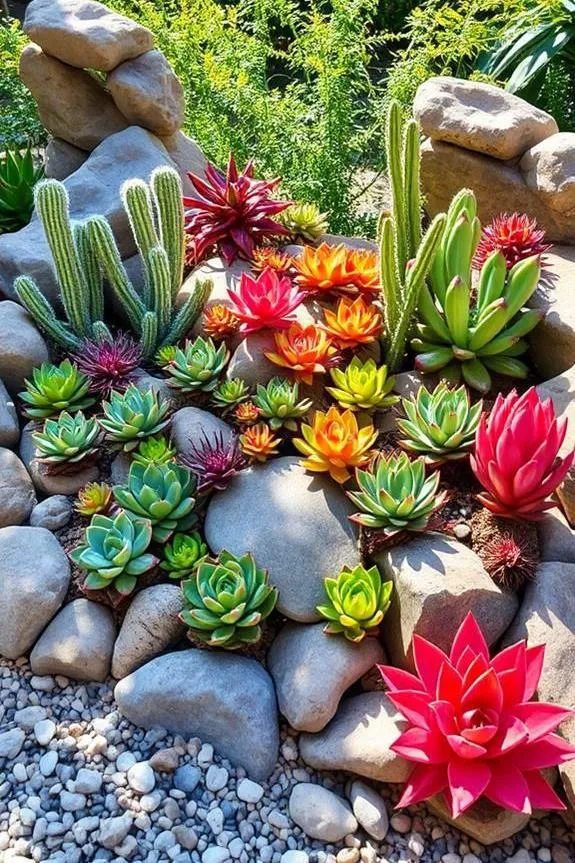 Cactus Garden Ideas - Cactus and Succulent Mix
