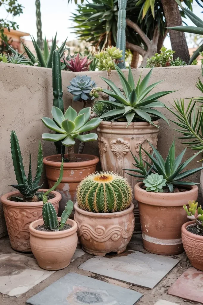 Cactus Garden Ideas - Cactus in Containers
