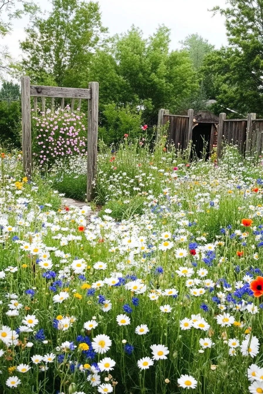 Wildflower Garden Ideas-Classic Wildflower Meadow