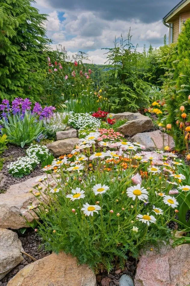 Wildflower Garden Ideas-Wildflower Rock Garden