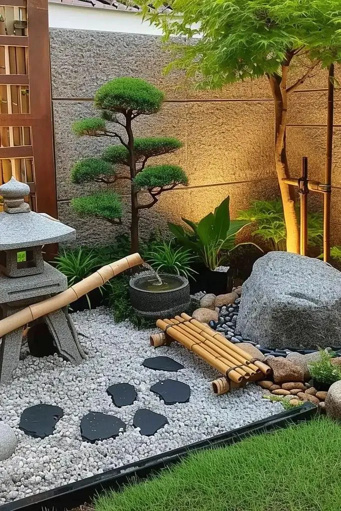 zen garden idea-Zen Garden Bench