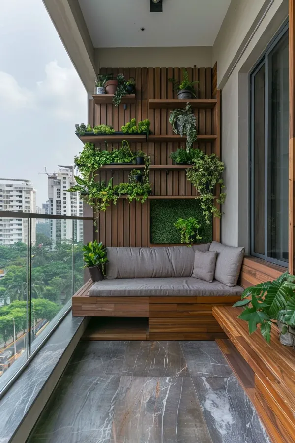 Balcony Railing Ideas-Modern Glass Railings