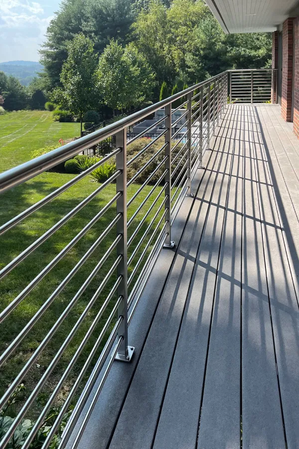 Balcony Railing Ideas-Stainless Steel Railings