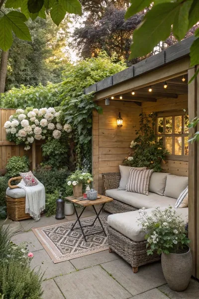 small_patio_ideas_layer_outdoor_rugs