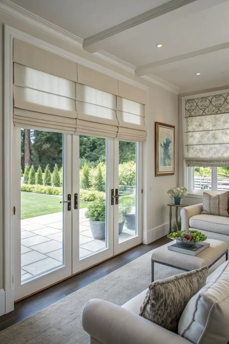 motorized drapery ideas for sliding patio doors