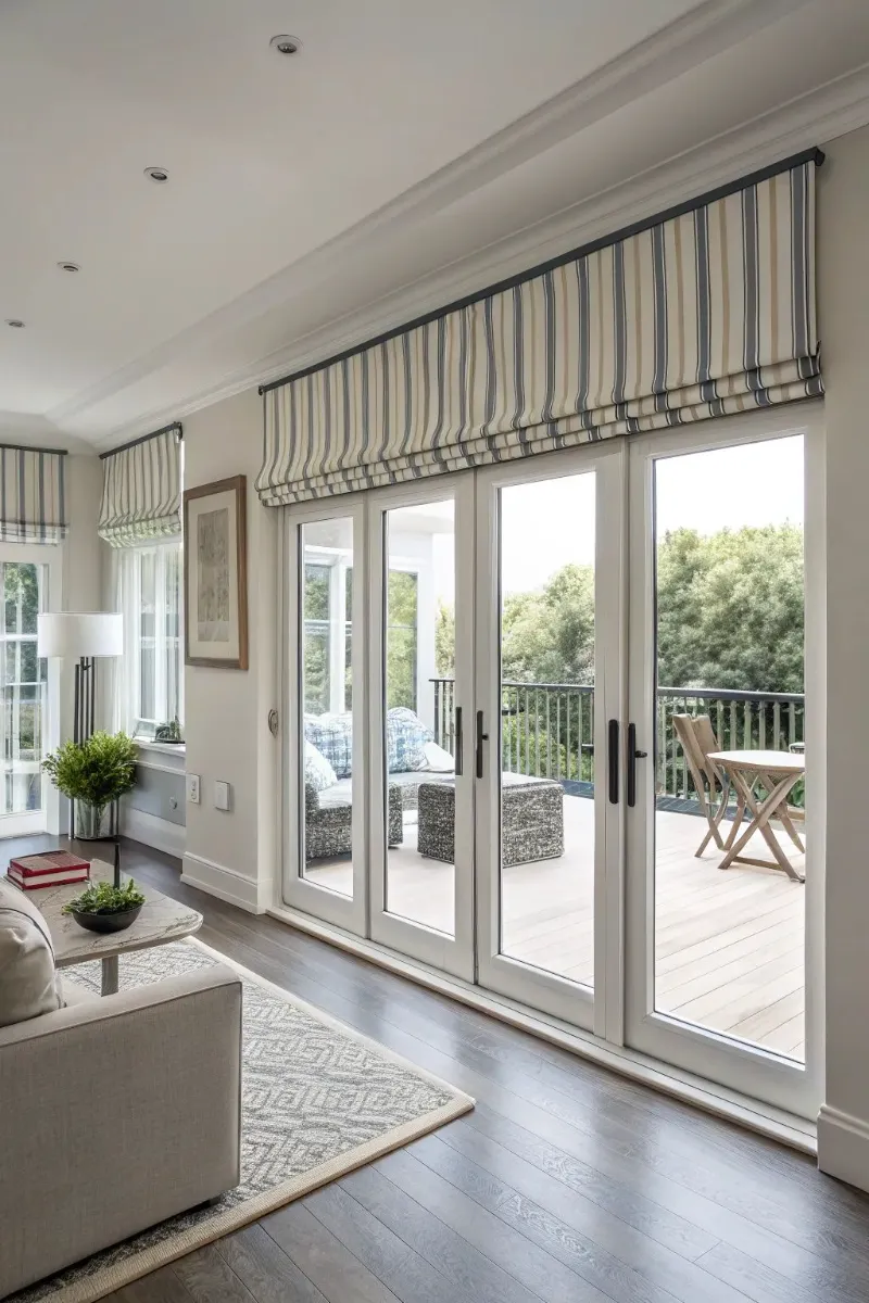 sliding drapery ideas for sliding patio doors
